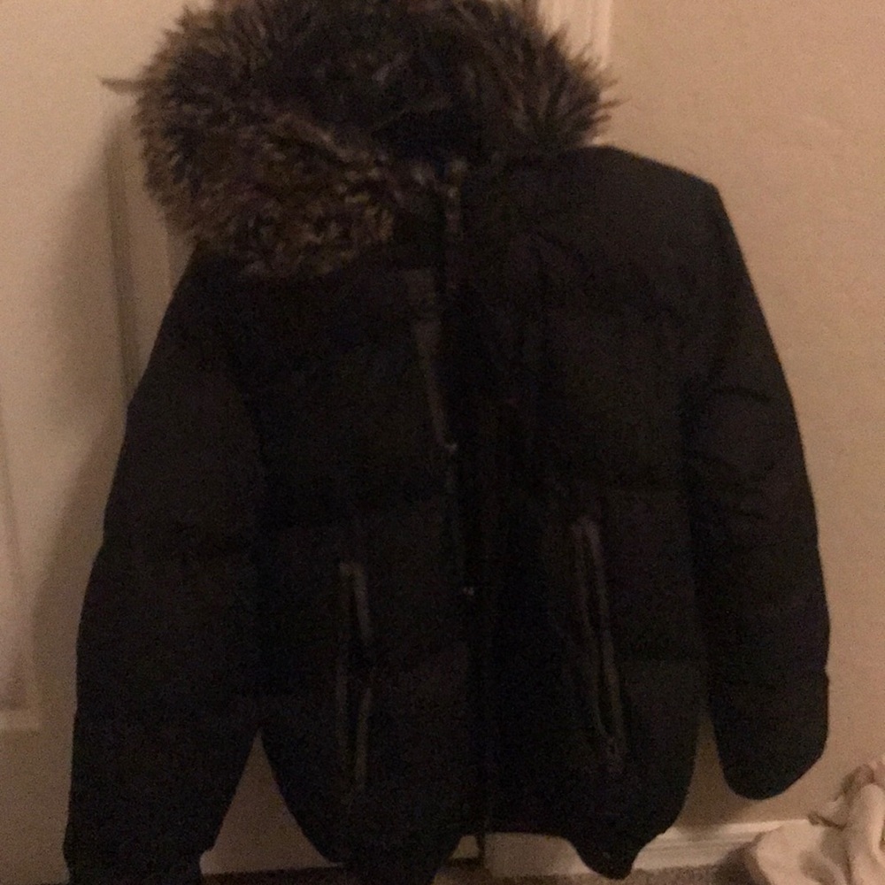 Furry coat